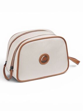 Brand New Delsey Paris Chatelet Air 2 Travel Toiletry Kit Bag Color:Angora